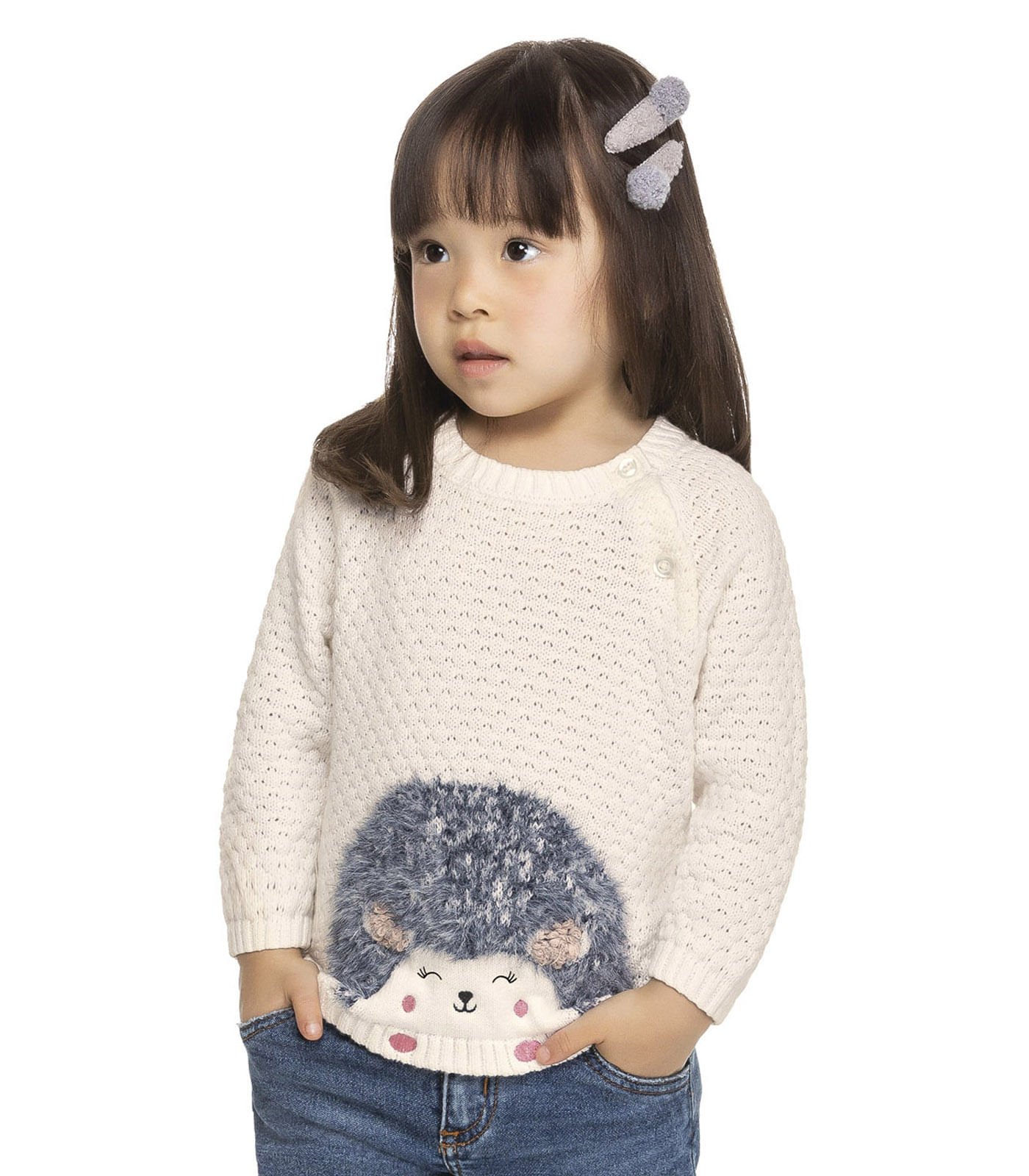 Suéter Infantil Trick Bege - imagem 1