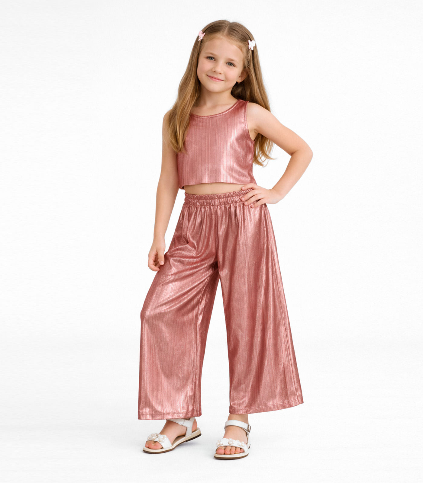 Conjunto Feminino Blusa com Pantacourt Trick Nick Unica - imagem 1