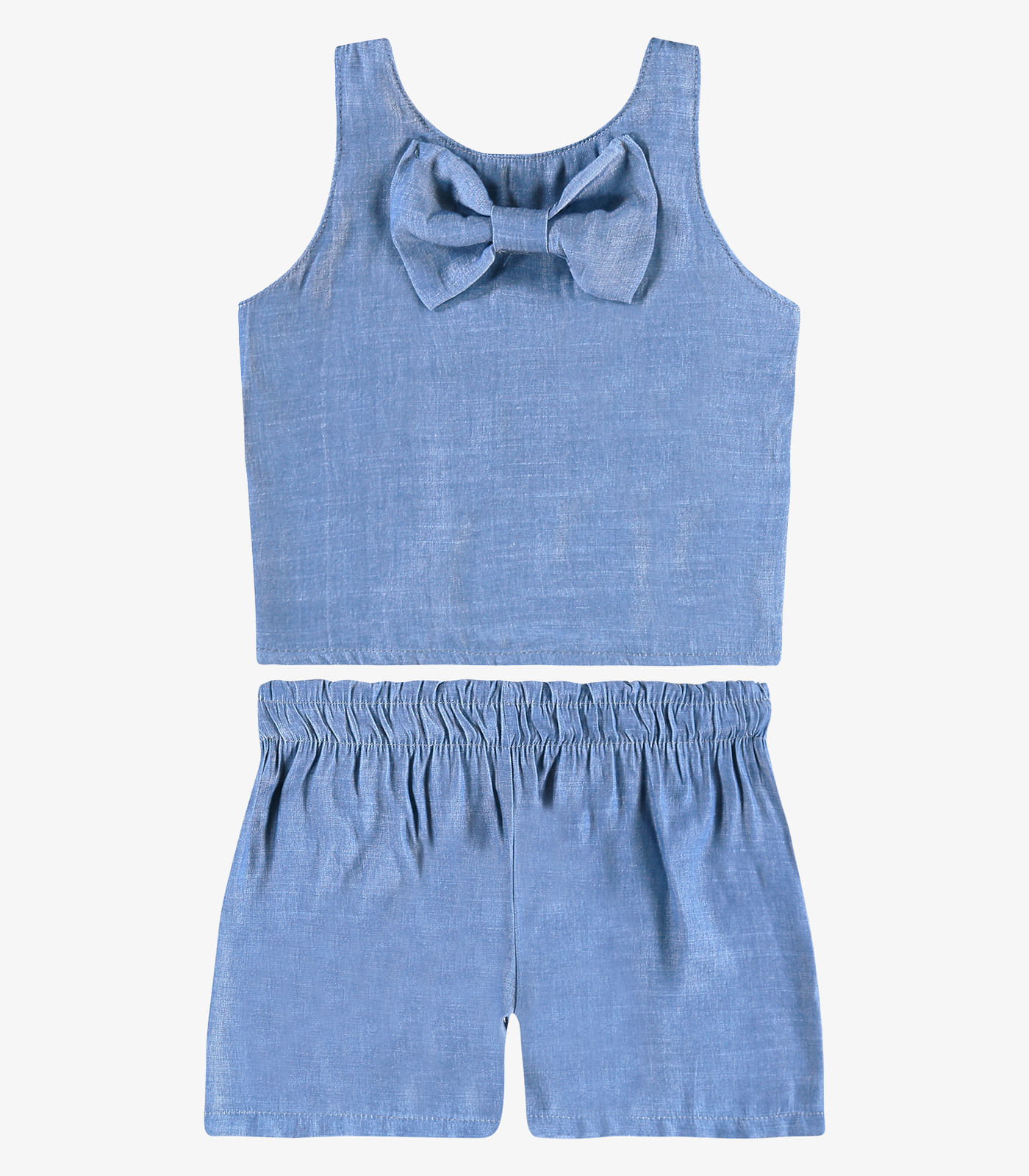 Conjunto Infantil Regata E Shorts Liocel Rovi Kids Azul - imagem 1