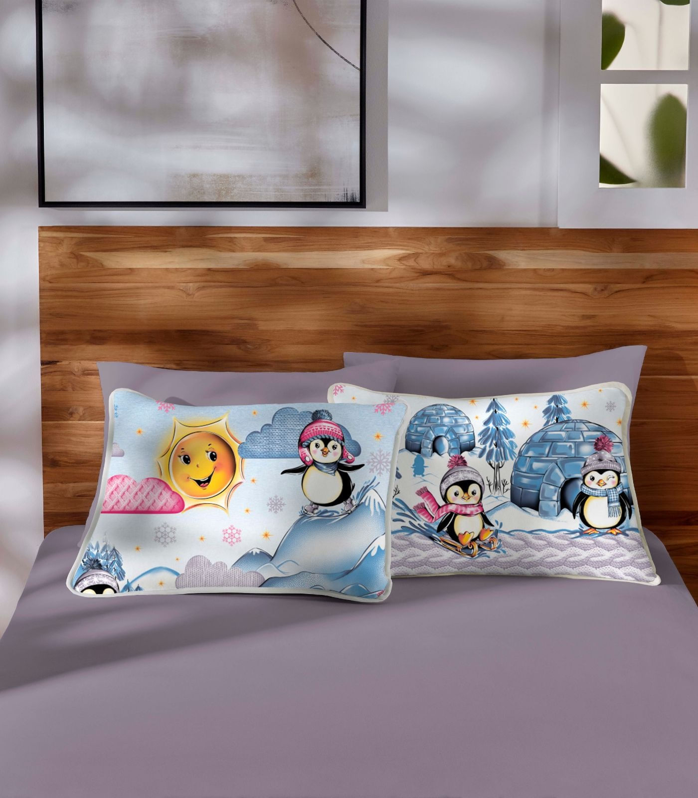 Jogo de Cama Casal Aqua Fun Vivaldi Azul - imagem 1