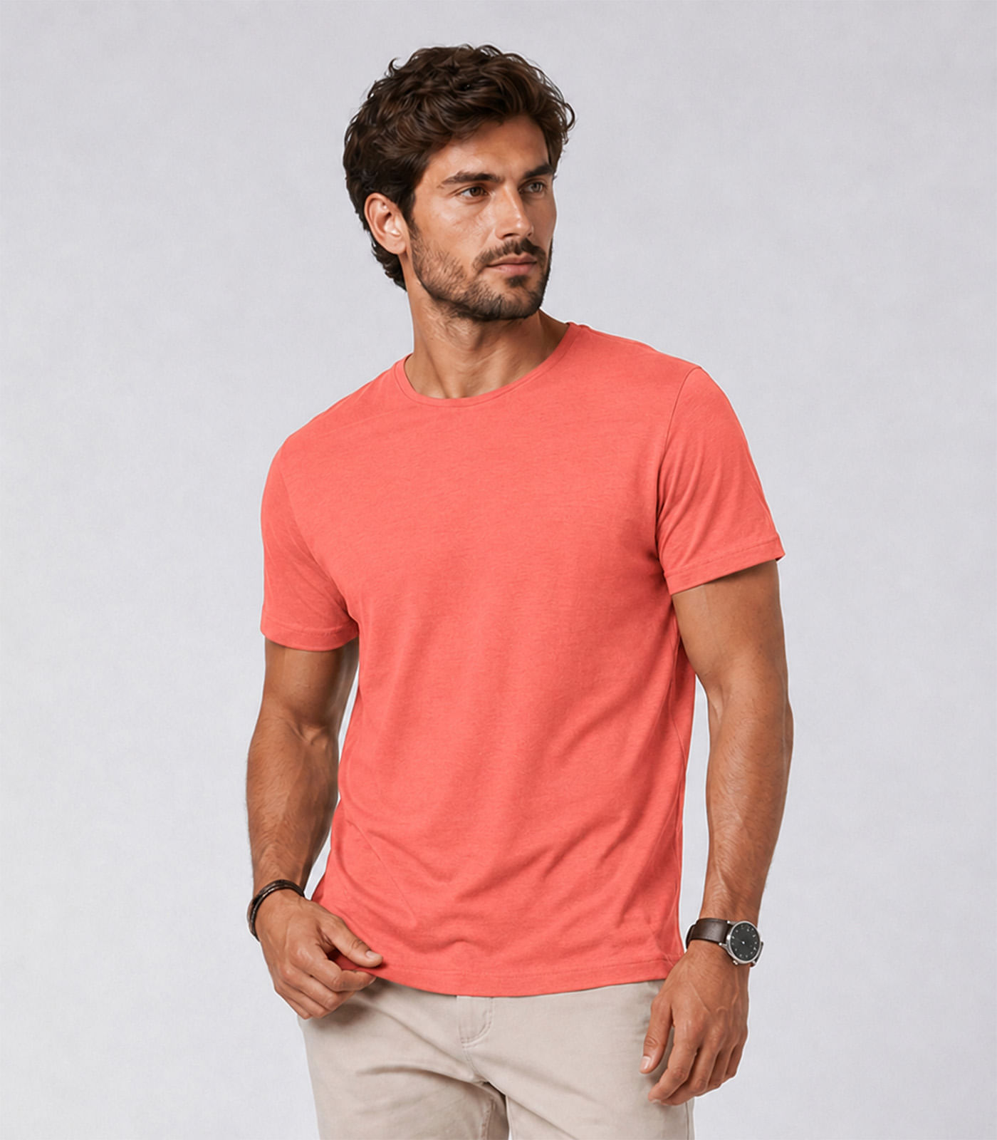 Camiseta Flamé Masculina KO Rosa - imagem 1