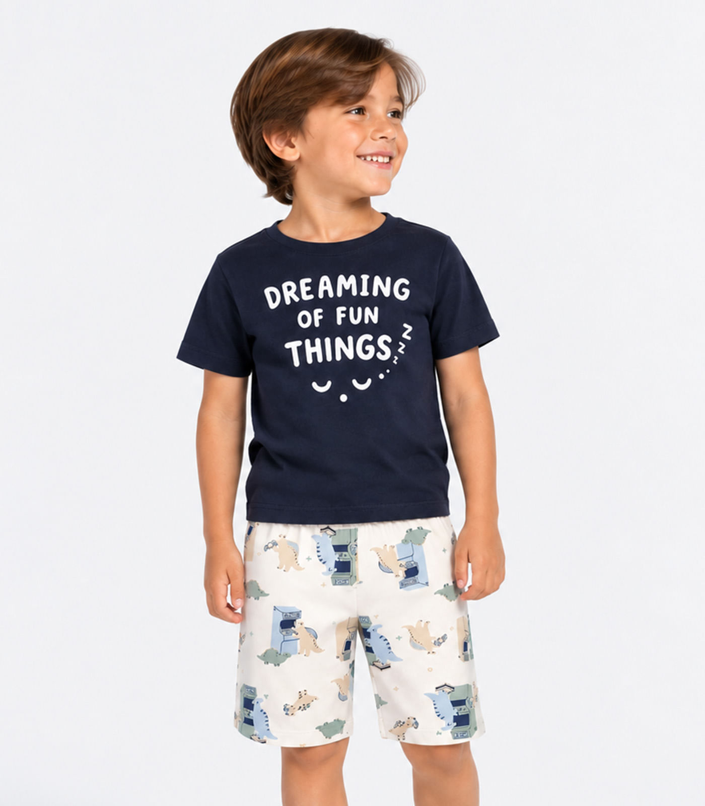 Pijama Infantil Masculino Select Azul - imagem 1