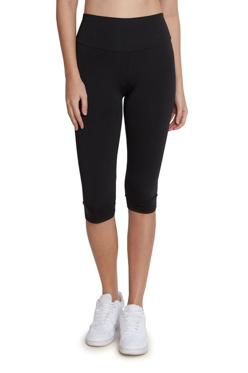 Corsário Feminino Fitness Básico Preto