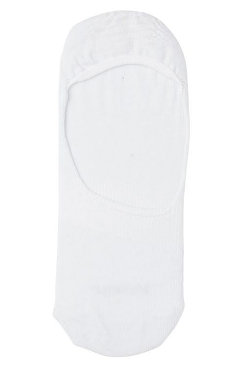 Kit 2 Pares de Meias Brancas Masculinas Mash Invisível