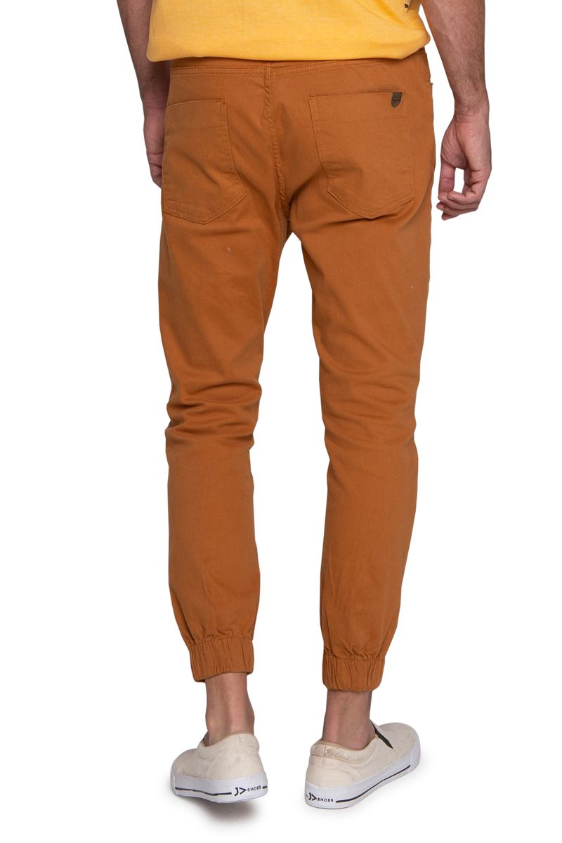 Calça jogger hot sale masculina caramelo