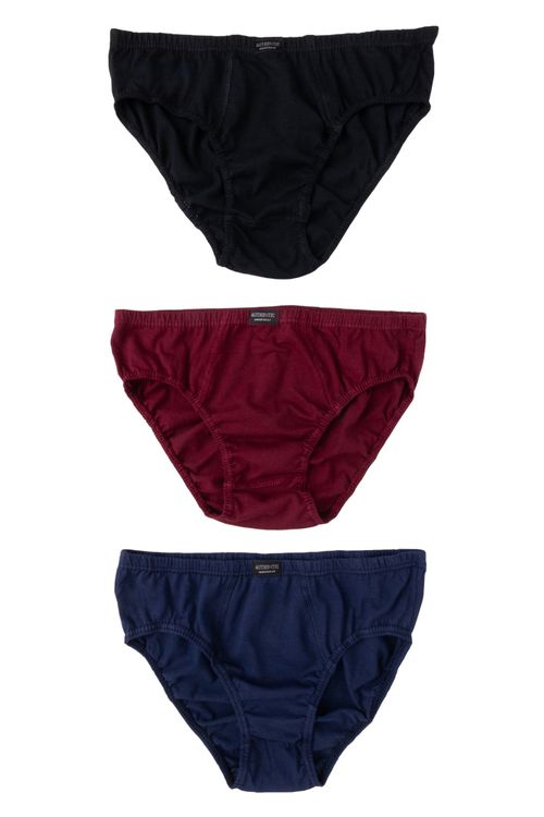 Kit 3 Cuecas Slip Cores Sortidas