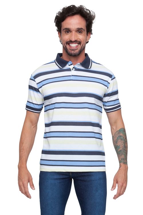 Polo Masculina Listrada