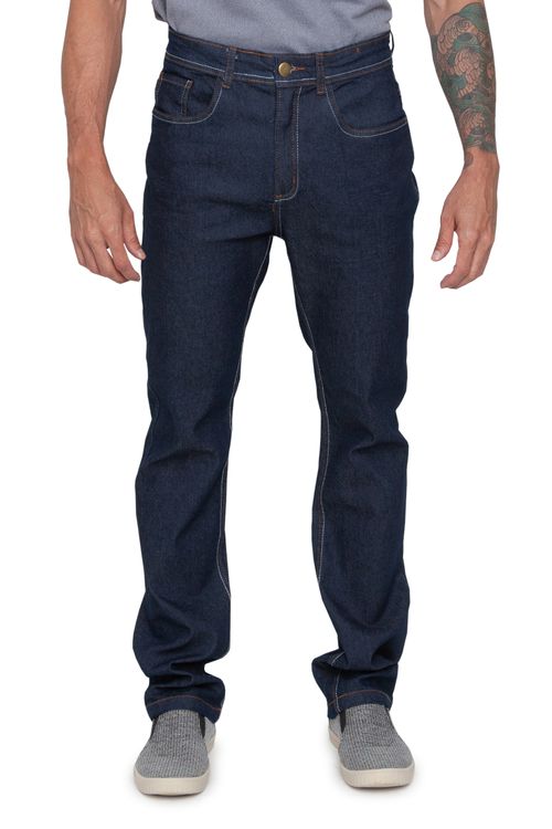 Calça Masculina Slim Jeans Escuro
