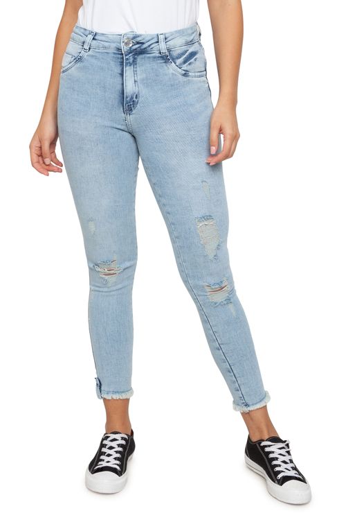 Calça Feminina Skinny Jeans Clara
