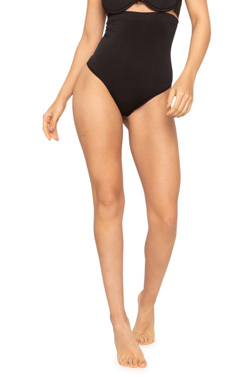 Calcinha Redutora Cintura Super Alta Preta