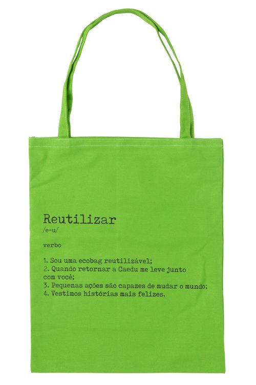 Sacola Ecobag Reutilizar U