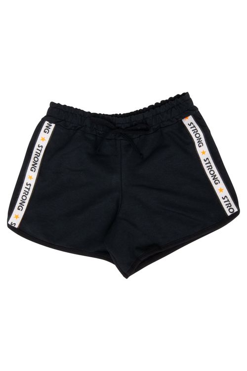 Shorts Juvenil Feminino Strong Preto