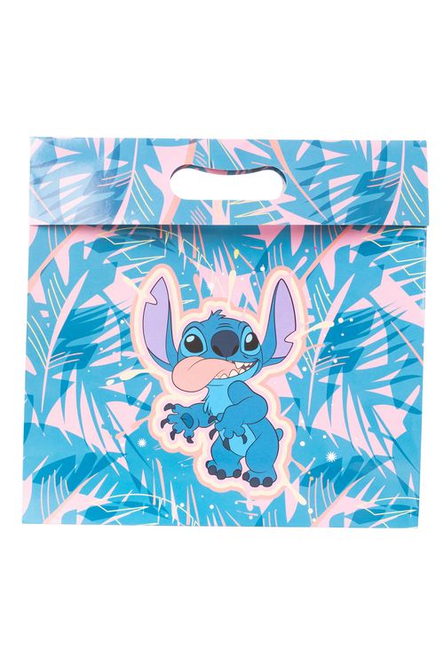 Embalagem Presente Sacola Estampa Stitch