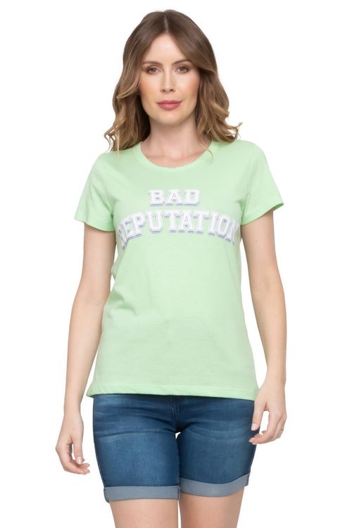 Blusa Feminina Bad Reputation Verde Claro