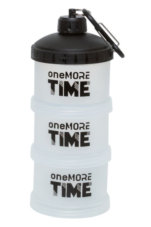 Garrafa de Água Academia Transparente e Preta