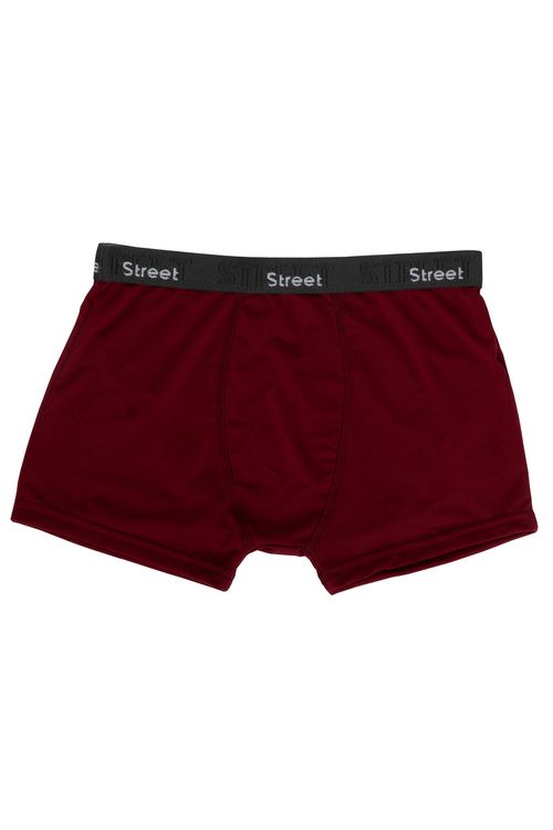 Cueca Boxer em Microfibra Vermelha