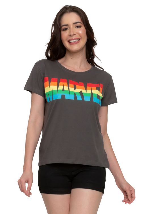 Blusa Feminina Marvel Verde Escuro