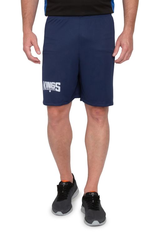 Bermuda Masculina com Estampa Kings Azul Marinho