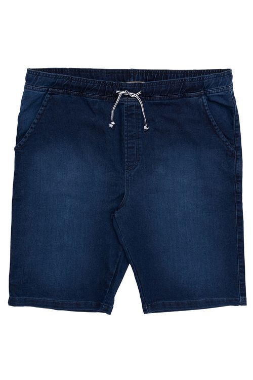 Bermuda Masculina com Cordão Super Jeans Escuro