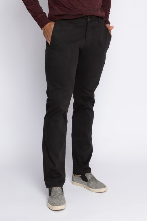 Calça Slim Masculina Preta