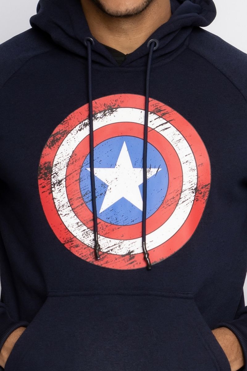 Moletom capitão américa store masculino