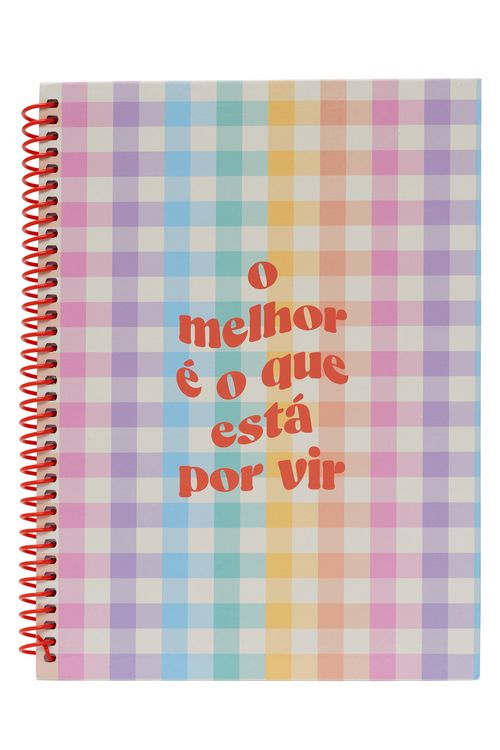 Caderno Capa Dura Universitário O Melhor Está Por Vir