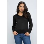 Sueter-Feminino-Basico-em-Trico-Preto