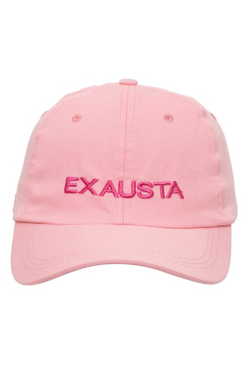 Boné Feminino Exausta Bordado Rosa Claro