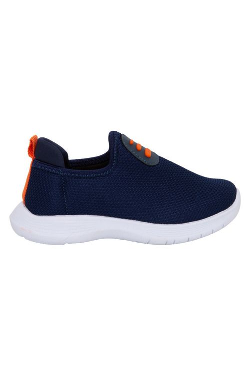 Tênis Infantil Calce Fácil Slip On Azul Marinho