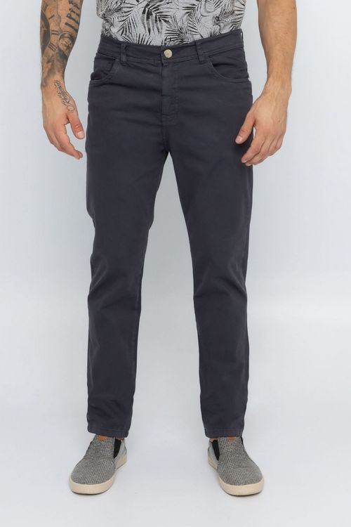 Calça Masculina Slim Chumbo