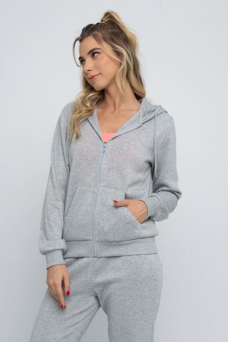 Moletom best sale feminino esportivo