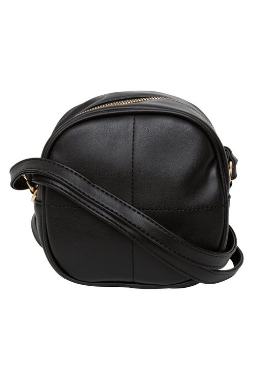 Bolsa Transversal Quadrada Preta