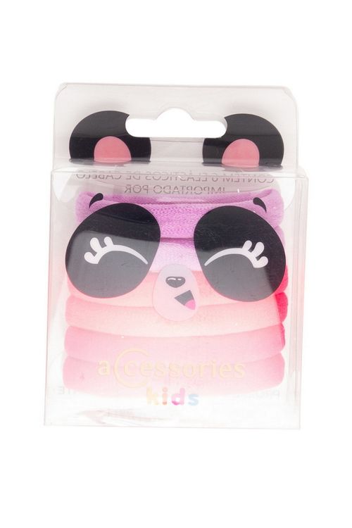 Kit 6 Elásticos Para Cabelo Multicor Sortidos