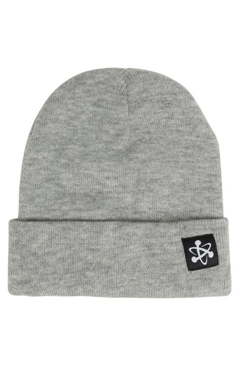 Gorro Masculino Básico com Dobra e Patch Mescla