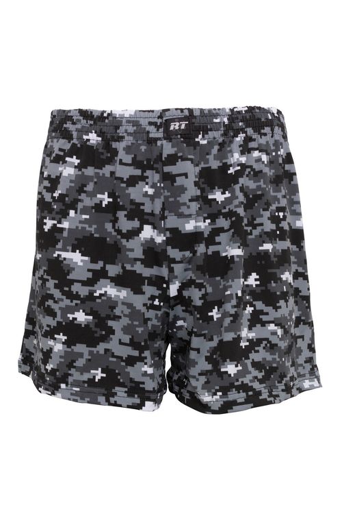 Cueca Samba Canção Camuflada Preto e Branco