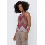 Regata-Feminina-City-com-Estampa-Chevron-Magenta-e-Bege