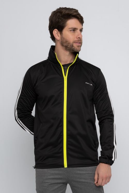 Jaqueta Masculina Esportiva Preta