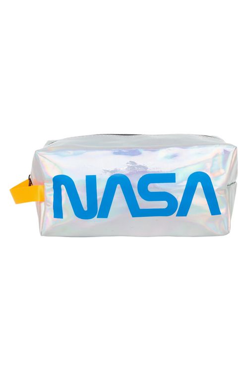 NECESSAIRE BASKET AKN 304 NASA HOLO - ESTAMPADO