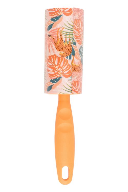 Rolo Adesivo Removedor de Pelos Folhagem Laranja