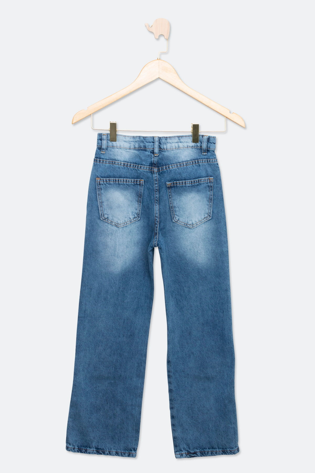 calça jeans wide leg - BW Jeans