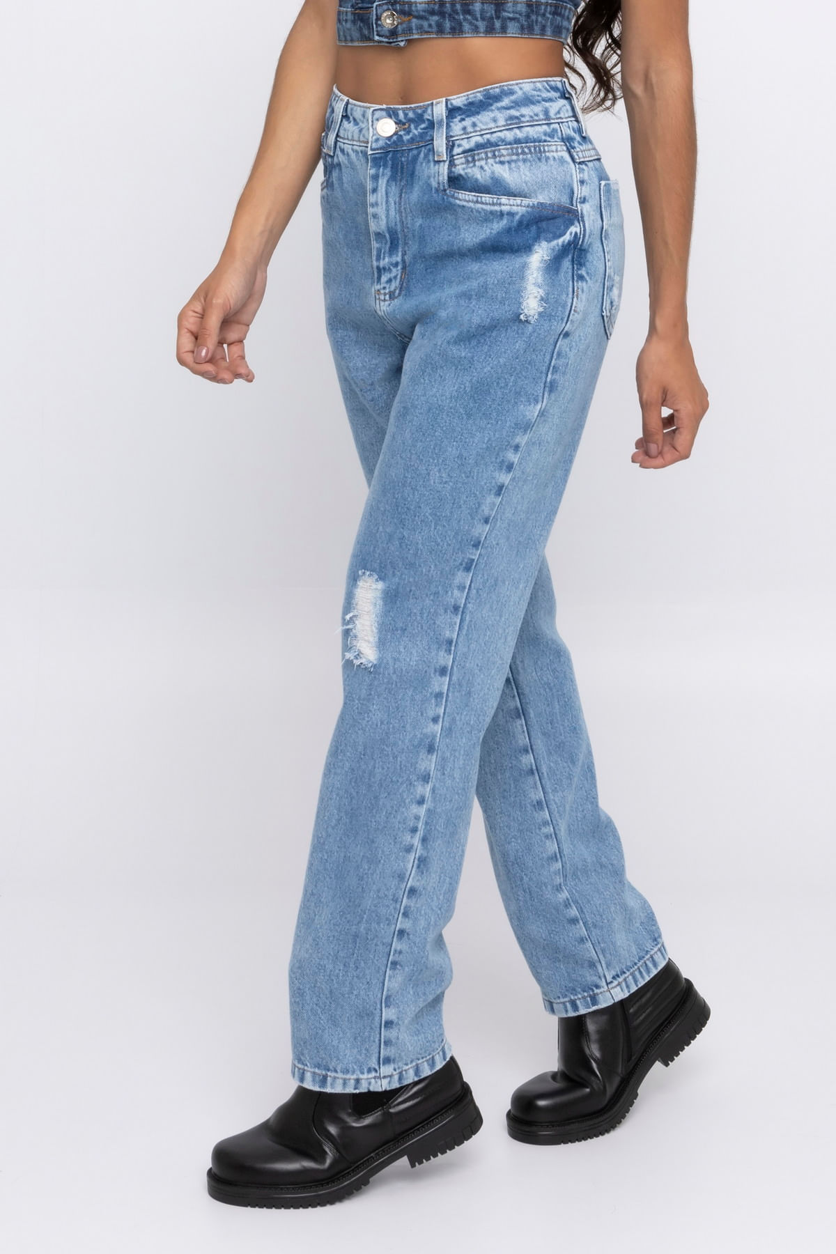 CALÇA JEANS MOM - SRJ Moda Jeans