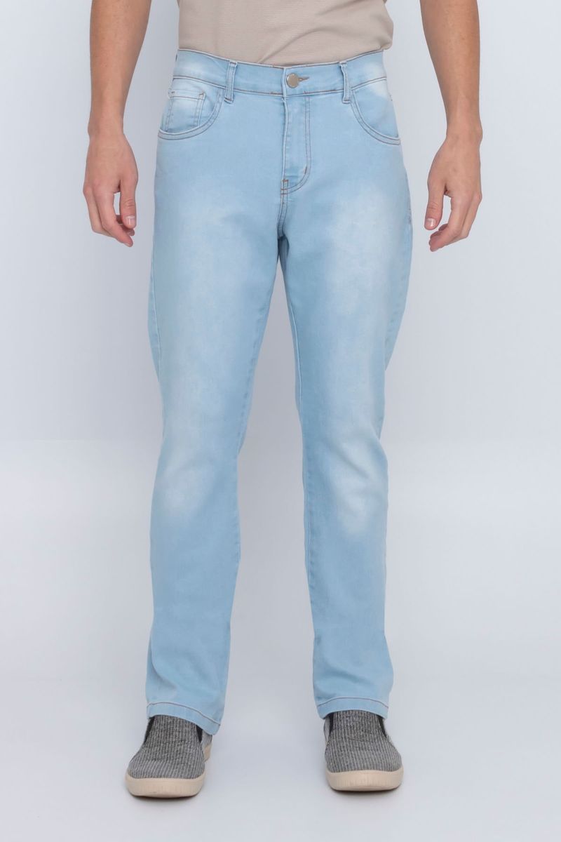 Calca-Jeans-Masculina-Slim-Azul-Claro