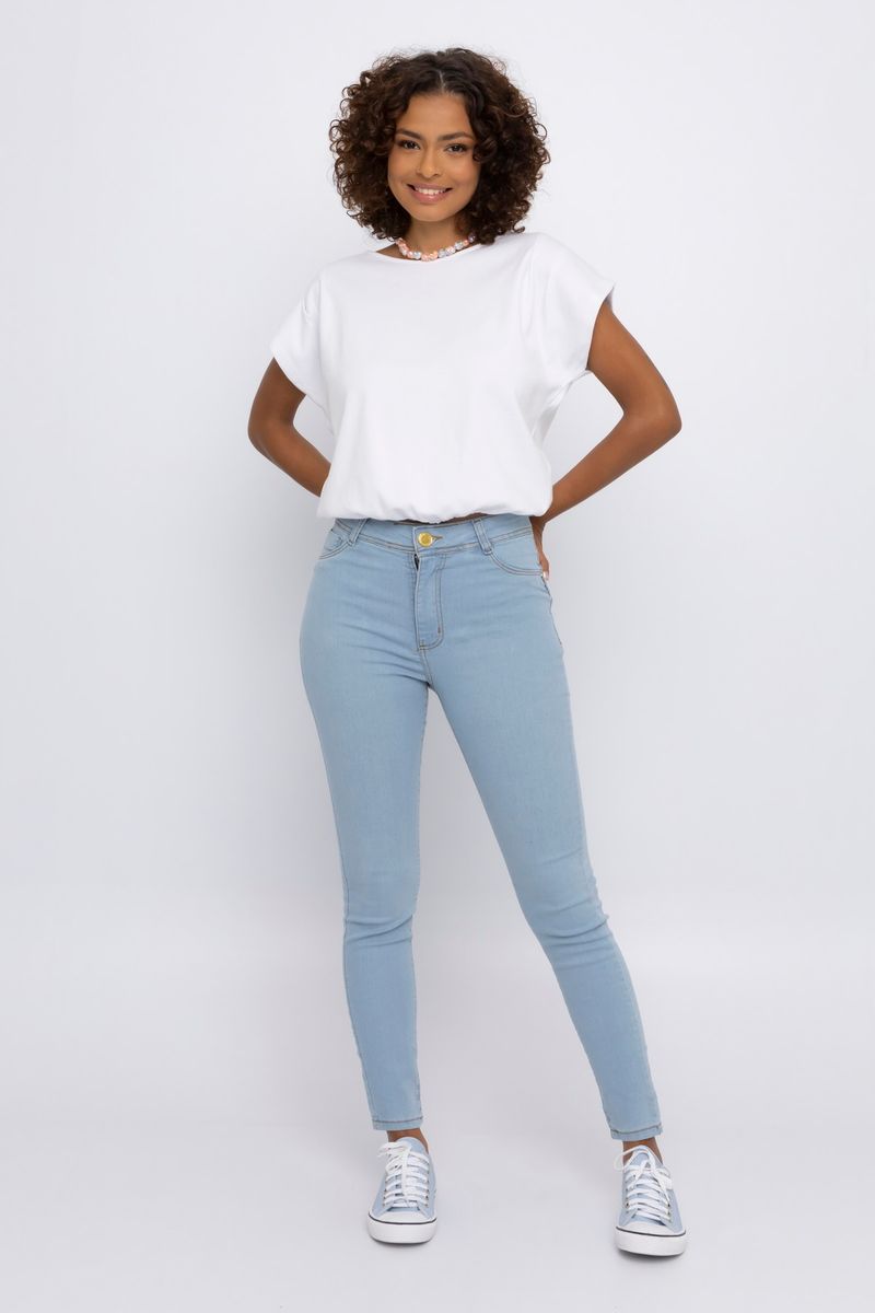 Calça jeans sale feminina caedu