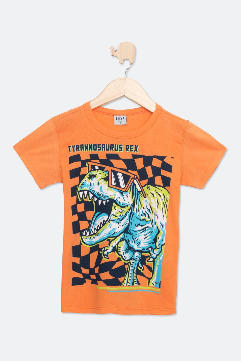 Camiseta Infantil Jogo Dinossauro Google 100% Algodão