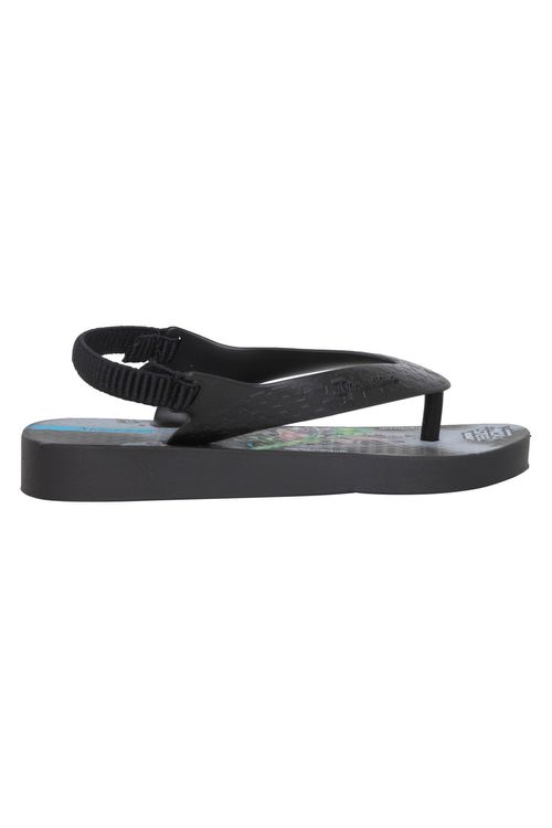 Chinelo Infantil Ipanema Max Steel Preto