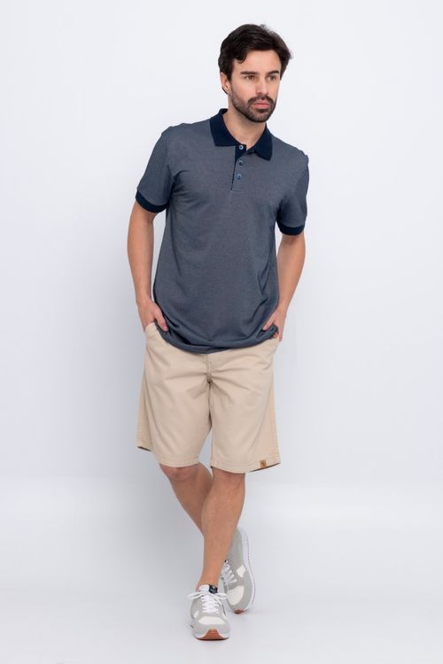 Bermuda Masculina Casual Areia