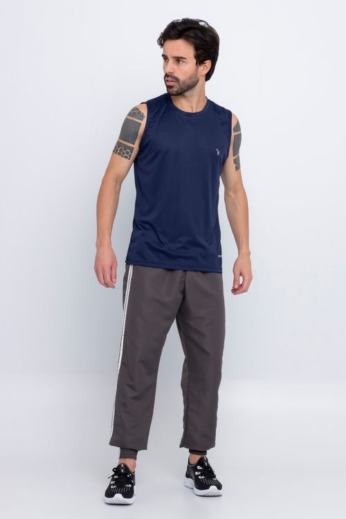 Calça Jogger Masculina Esportiva Cinza Escuro