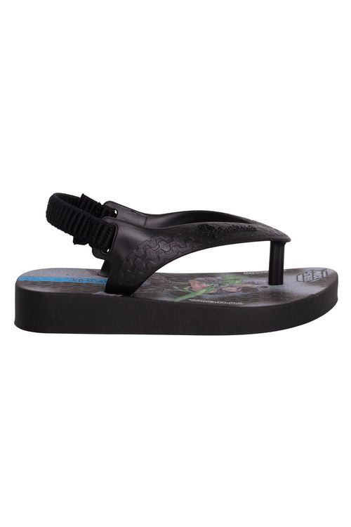 Chinelo Infantil Baby Ipanema Max Steel Preto