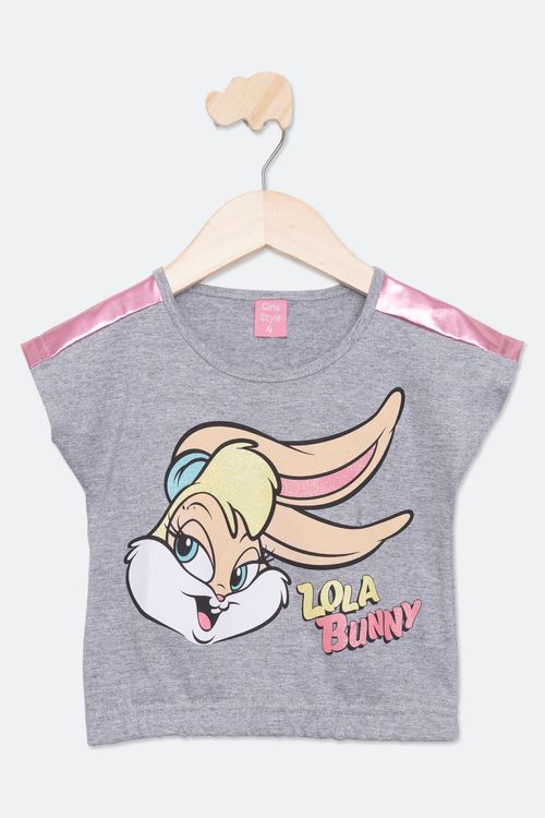 Blusa Infantil com Estampa Lola Mescla Tam 4 a 8