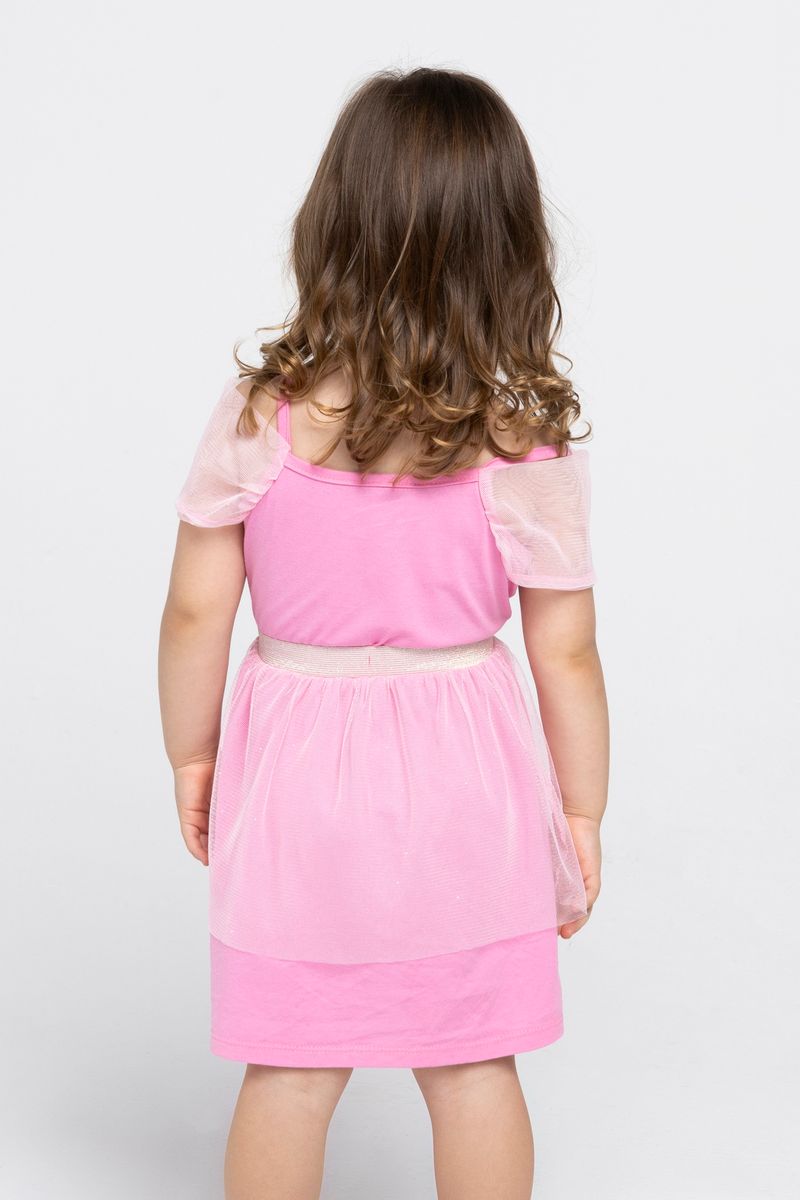 Vestido Infantil Princesa Aurora